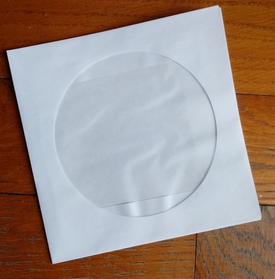 Koperta papierowa z okienkiem na CD/DVD/BD 20 szt.