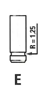 SOUPAPE ÉCHAPPEMENT R4934/R FRECCIA RENAULT CLIO 