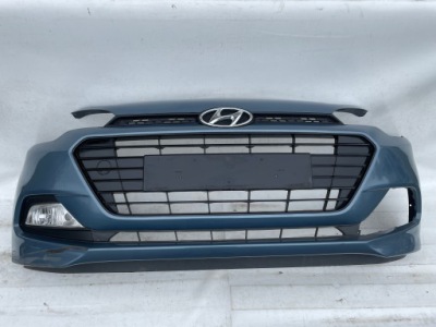 Hyundai i20 ii 14-18 бампер перед решітка радіатора протитуманна фара фото №1