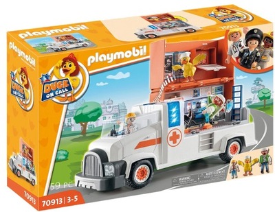 Zestaw figurek DUCK ON CALL 70913 Pojazd pogotowia ratunkowego Playmobil 70