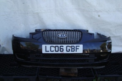 Бампер передний решётка радиатора z1 picanto i 03- фото №1