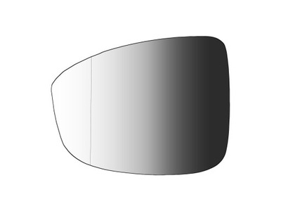 Вкладыш зеркало левый mazda cx-5 фото №1