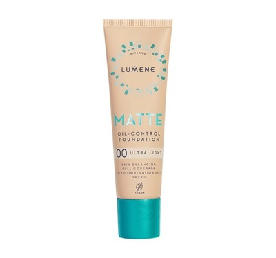 LUMENE Matte SPF20 Podkład matujący - 00 Ultra Light 30ml