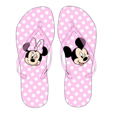 R:28/29 KLAPKI JAPONKI DZIECIĘCE MINNIE MOUSE