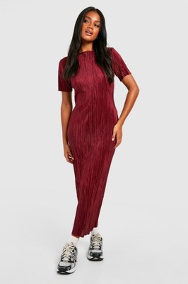 BOOHOO PLISOWANA MIDI SUKIENKA NX1 NG2__XXL