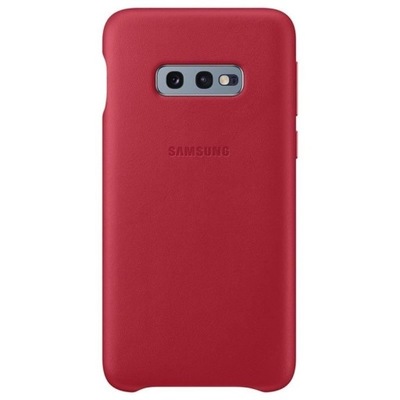 Etui Samsung Leather Cover Czerwony do Galaxy S10e