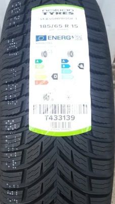 4 PIEZAS WIELOSEZONOWE 185/65R15 NOKIAN SP1 TOYOTA YARIS  