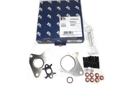 Kt220110 fischer прокладка комплект турбины clio фото №1