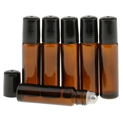 6X olejki eteryczne buteleczki do perfum-nieb