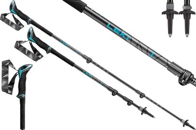 Kije trekking LEKI MAKALU LITE AntiShock 135 258g