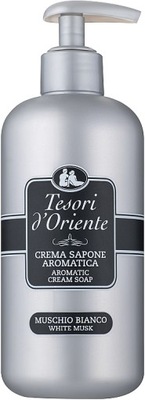 Mydło Sapone Muschio Bianco Tesori d'Oriente piżmo włoskie cudowny zapach