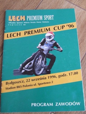 Program żużlowy 1996 - Bydgoszcz - Lech Premium Cup