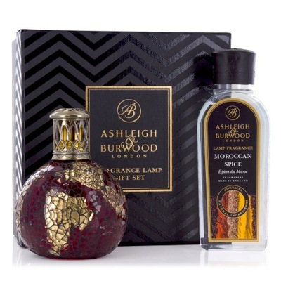 Lampa Zapachowa Ashleigh ZESTAW olejek Moroccan Spice 250ml - DRAGON'S EYE