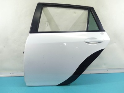 Двері задня ліва mazda 6 ii gh kombi білий 34k фото №1