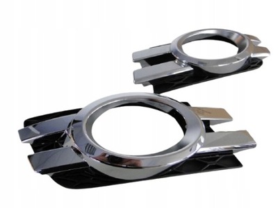 Mercedes gl x164 решётка правая левая заглушка хром фото №1