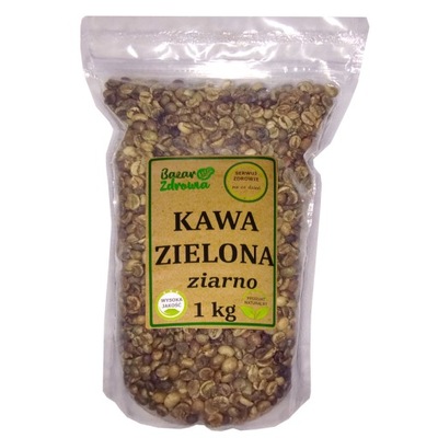 KAWA ZIELONA ZIARNISTA ROBUSTA 1kg NIEPALONA