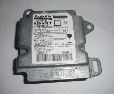 Renault megane i датчик модуль подушек 7700437475 фото №1