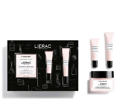 LIERAC HYDRAGENIST zestaw krem 50ml + krem pod oczy 7.5ml + serum 15ml