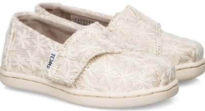 TOMS 10011425 TINY CLASSIC espadryle EU 27