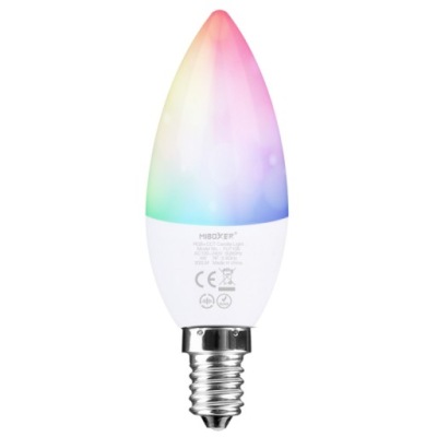 Żarówka LED E14 RGBCCT 4W WiFi Milight FUT108 MOC