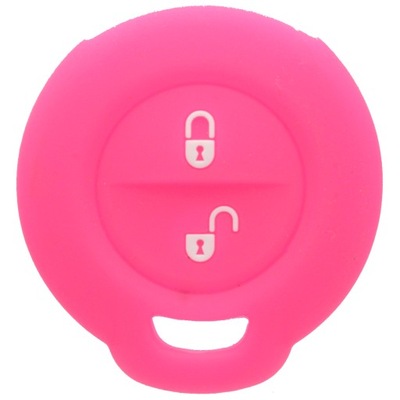 Case чехол силиконовый ключа smart fortwo różowe фото №1