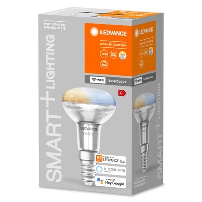 LEDVANCE Smart LED R50 żarówka WiFi,E14,2700 6500K