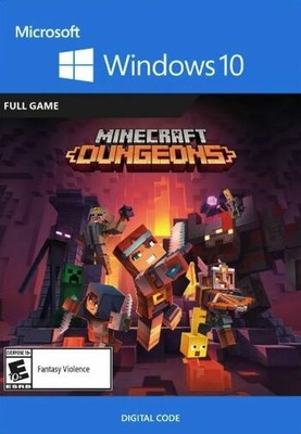 MINECRAFT DUNGEONS + LAUNCHER WINDOWS 10 KLUCZ KOD