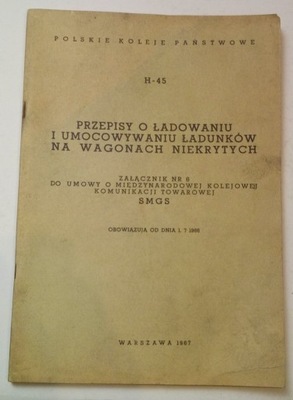 PKP Przepisy o ładowaniu i umocowywaniu ładunków