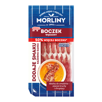 Boczek wędzony 150g pl Morliny