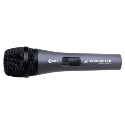 Sennheiser e835-S mikrofon z wyłącznikiem