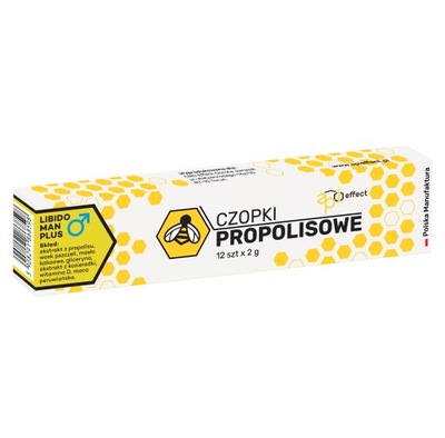Czopki propolisowe Libido Man Prostata Testosteron