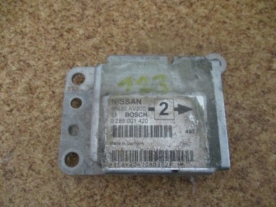 Модуль датчик air bag nissan primera p12 98820av200 фото №1