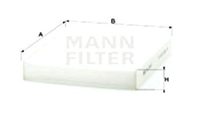 MANN-FILTER FILTRO CABINAS VOLVO C30 C70 II S40 II V50 FORD FOCUS C-MAX  