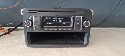 VW GOLF VI TOURAN RCD210 RADIO MP3 AUX 5K0035156A  