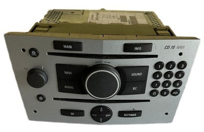 Оригінальні заводський радіо opel vectra c signum cd70 navi фото №1