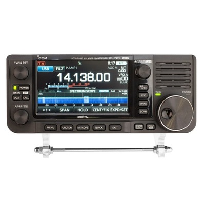 Podstawka biurkowa przezroczysta do Icom IC-705