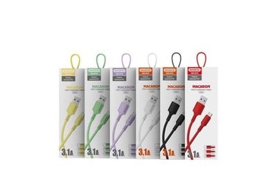 KABEL USB MICRO 3A SOMOSTEL 3100mAh QUICK CHARGER 1.2M POWERLINE SM