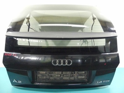 Кришка багажника задня audi a2 hb 5d чорний lz9w фото №1