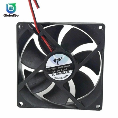 5V 12V 24V 48V 92MM 120MM 9225 12025 REKAW/PILKA VENTILADOR FG PWM USB 2PIN  