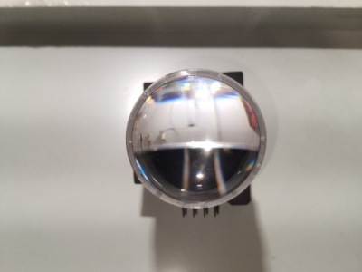 Лінза головна led qashqai 2 j11 led пасажира фото №1