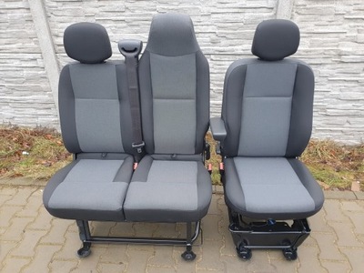 Renault master iii iv сиденье водителя пассажира лавка nowe фото №1