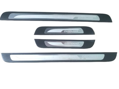 Накладки пороговые audi a6 c7 allroad фото №1