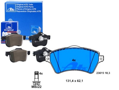 ATE КОМПЛЕКТ КОЛОДОК ТОРМОЗНЫХ P44011 8223490 LP1