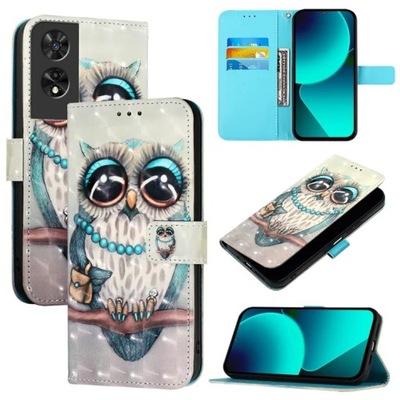 etui do TCL 505 Painting Phone Case (Grey Owl)