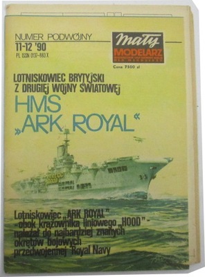 Mały modelarz 11 12 90 HMS Ark Royal