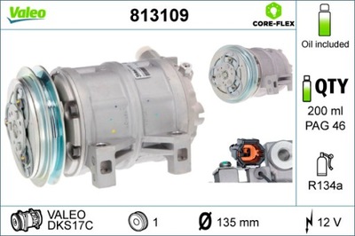 VALEO 813109 КОМПРЕСОР, КОНДИЦІОНЕР