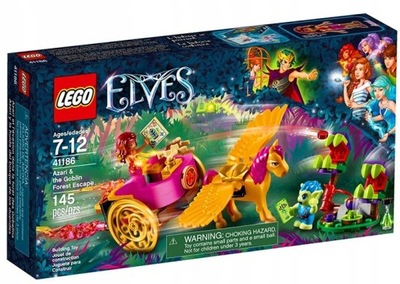LEGO Elves 41186 Azari i leśna ucieczka goblinów uszko