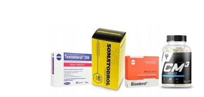 ZESTAW ODŻYWEK SOMATODROL + TESTOSTEROL BIOSTEROL