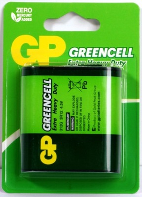 Baterie GP Greencell 3R12 4,5V