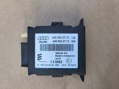 MODULE CONTROL UNIT WEBASTO 4H0963271D AUDI A6 C7 A7 4G A8 D4 ORIGINAL  